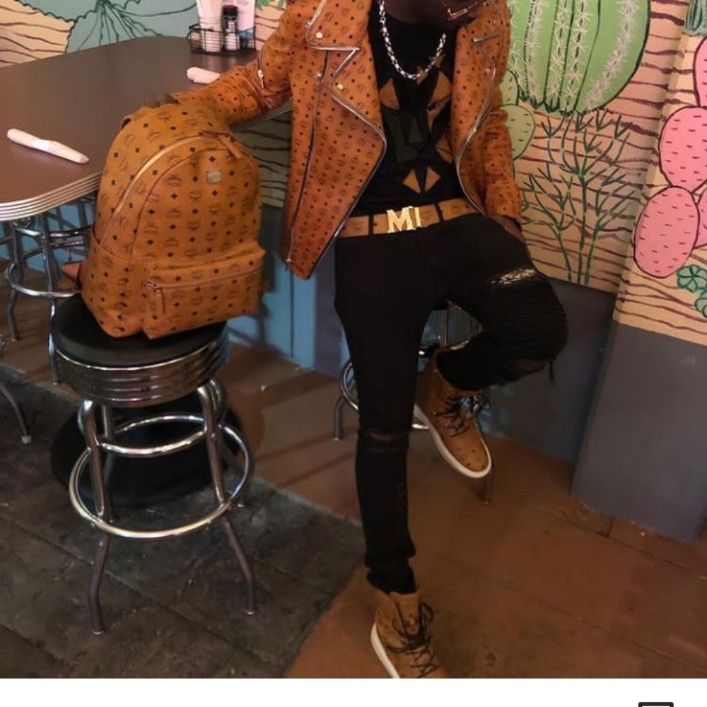 Bag, jacket, belt,shoes